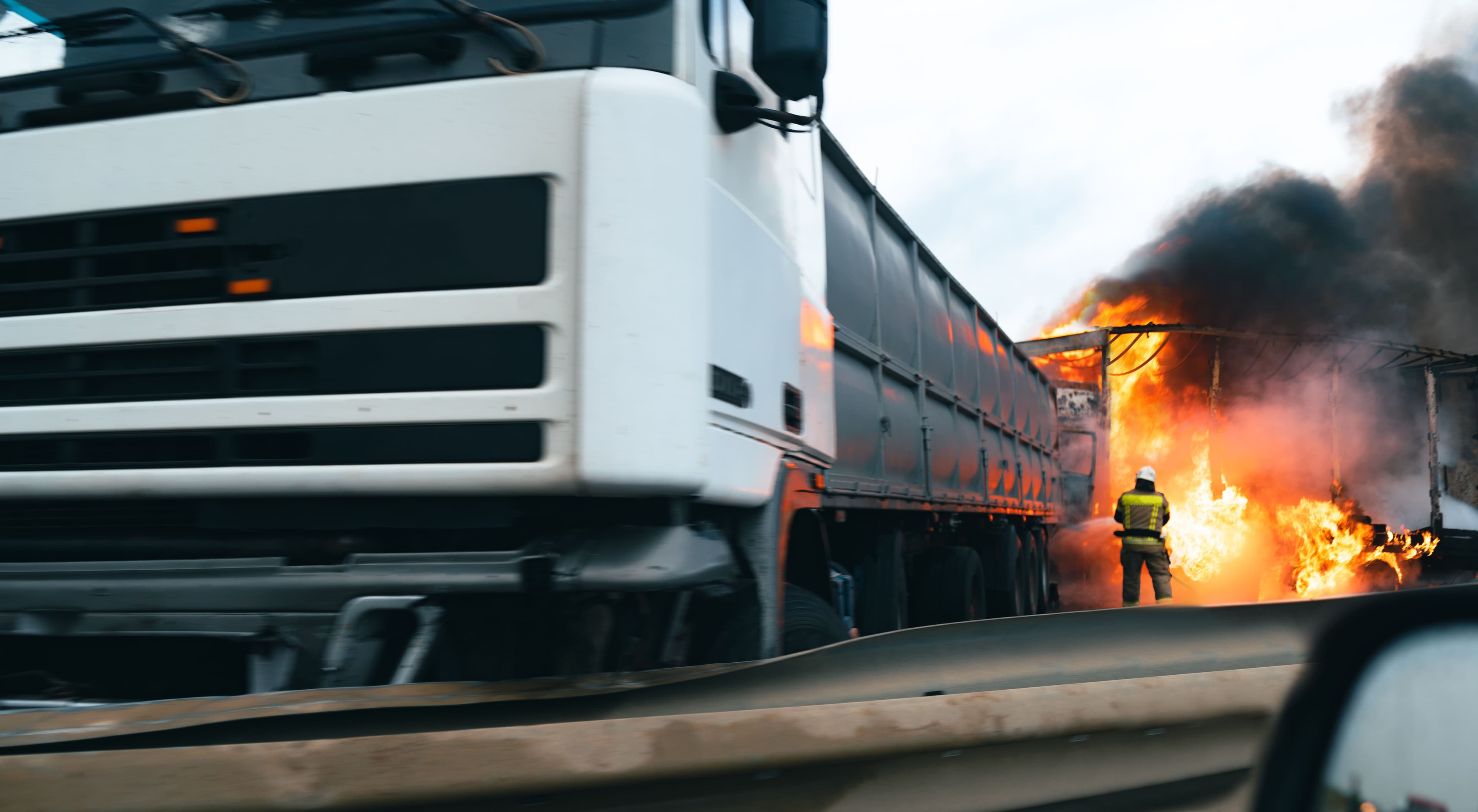 Image related to Fiery Big Rig Crash on I-10 in Riverside County Kills 2: Highlights Ongoing Dangers of Semi-Truck Accidents in Coachella Valley